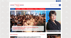 Desktop Screenshot of esperanzalithgow.com